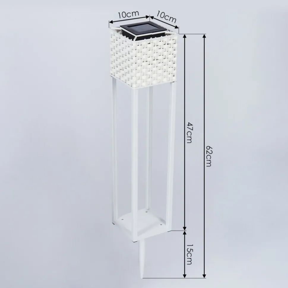 Lampe Solaires Quarrata Led Blanc, 1 Lumiere