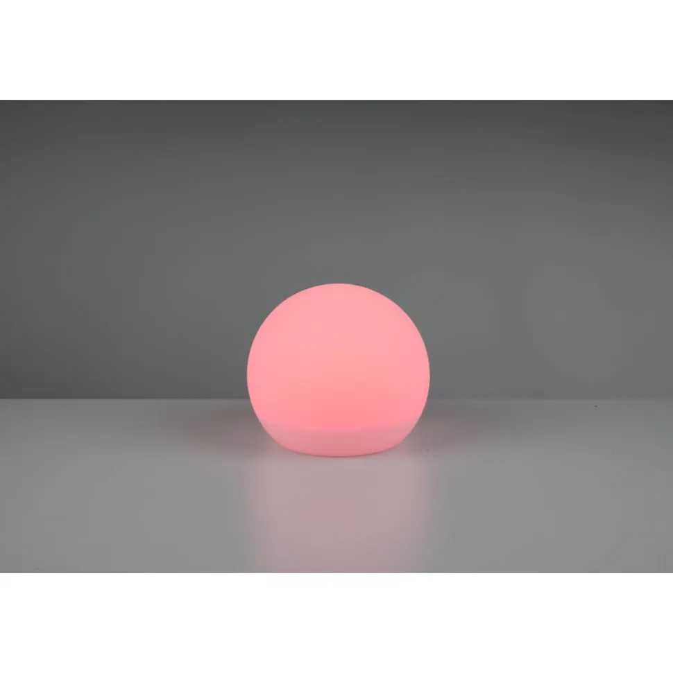 Lampe Solaires Reality Melo Led Blanc, 1 Lumiere, Telecommandes, Changeur De Couleurs