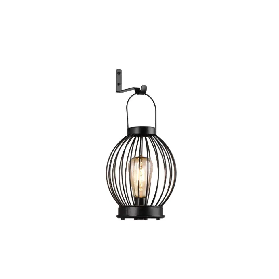 Lampe Solaires Reality Merida Led Noir, 1 Lumiere