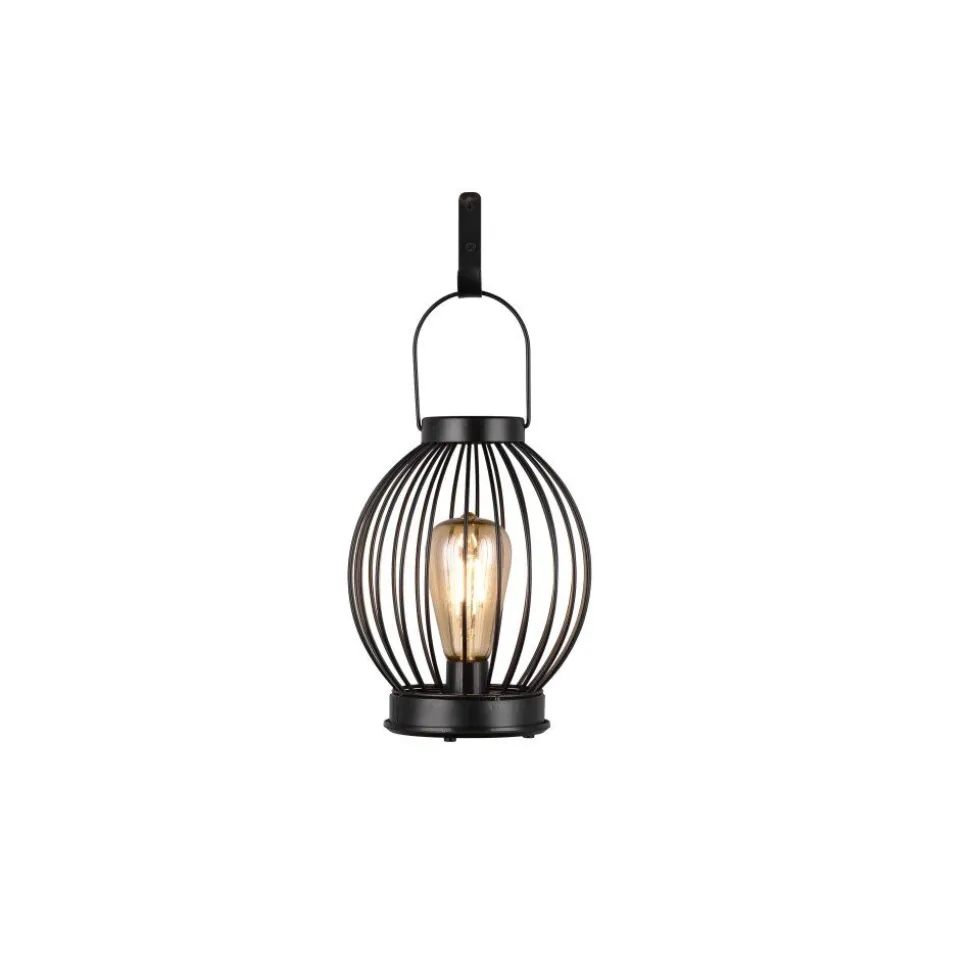 Lampe Solaires Reality Merida Led Noir, 1 Lumiere
