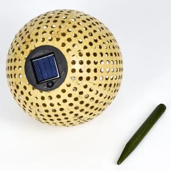 Lampe Solaires Revere Led Brun, Noir, 1 Lumiere