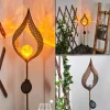 Lampe Solaires Rovinj Led Rouille, 1 Lumiere