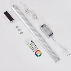 Lampes Pour Bandeauxraivo Led Noir, Argente, 1 Lumiere, Telecommandes, Changeur De Couleurs