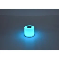 Lot De 2 Lampes Solaires Lutec Noma Led Blanc, 2 Lumieres, Changeur De Couleurs