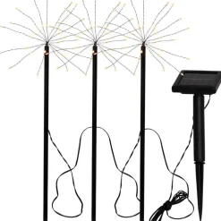 Luminaire Deco Eglo Z_Solar Led Noir, 90 Lumieres