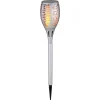 Luminaire Deco Globo Solar Led Argente, 36 Lumieres