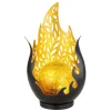 Luminaire Deco Globo Solar Led Or, Noir, 1 Lumiere