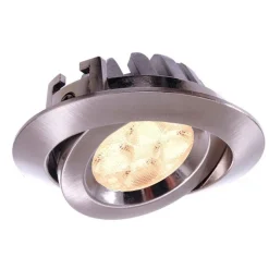Luminaire Encastrable Au Plafond Deko Light Td20-7 Led Argente, 1 Lumiere
