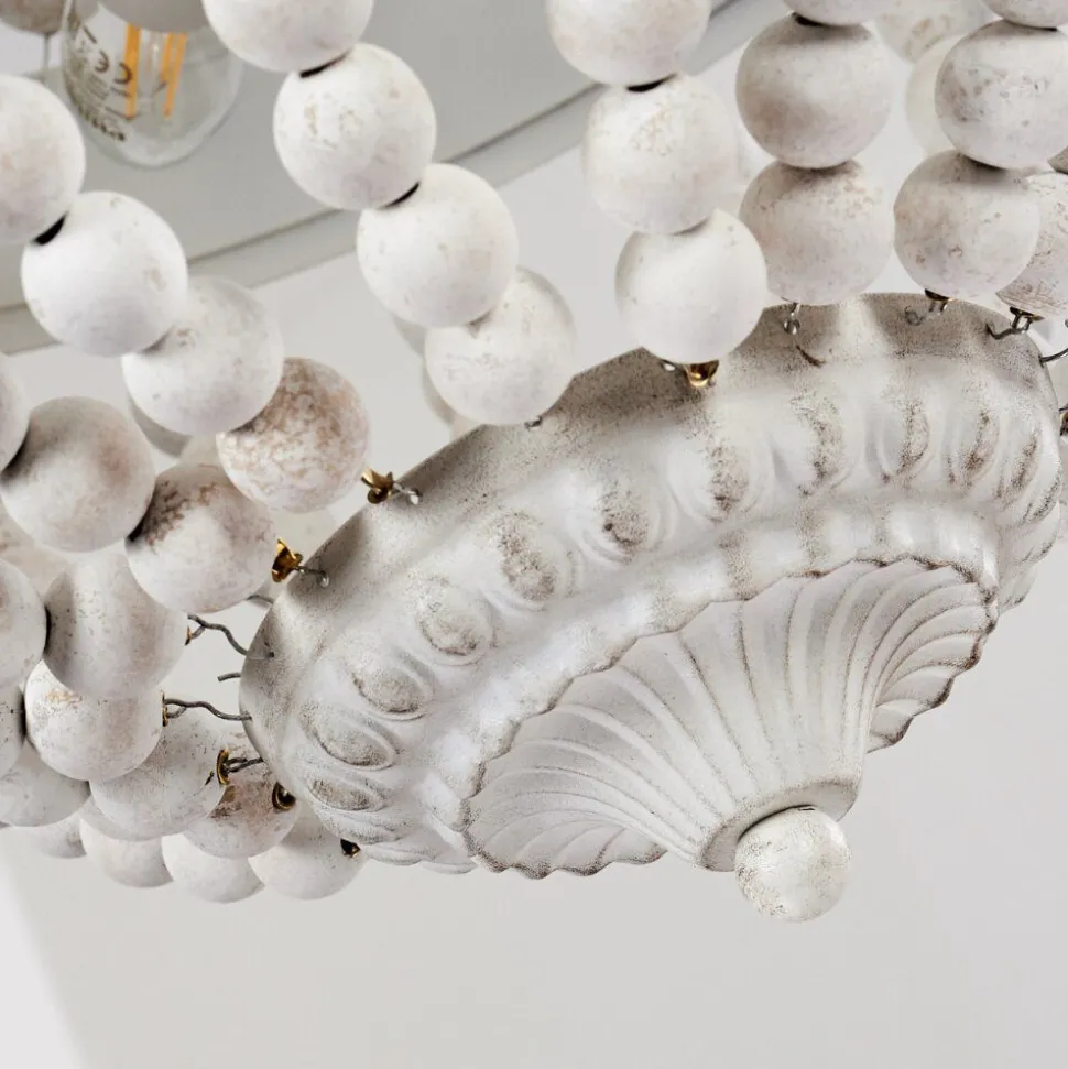 Lustre Ararat Blanc, 3 Lumieres