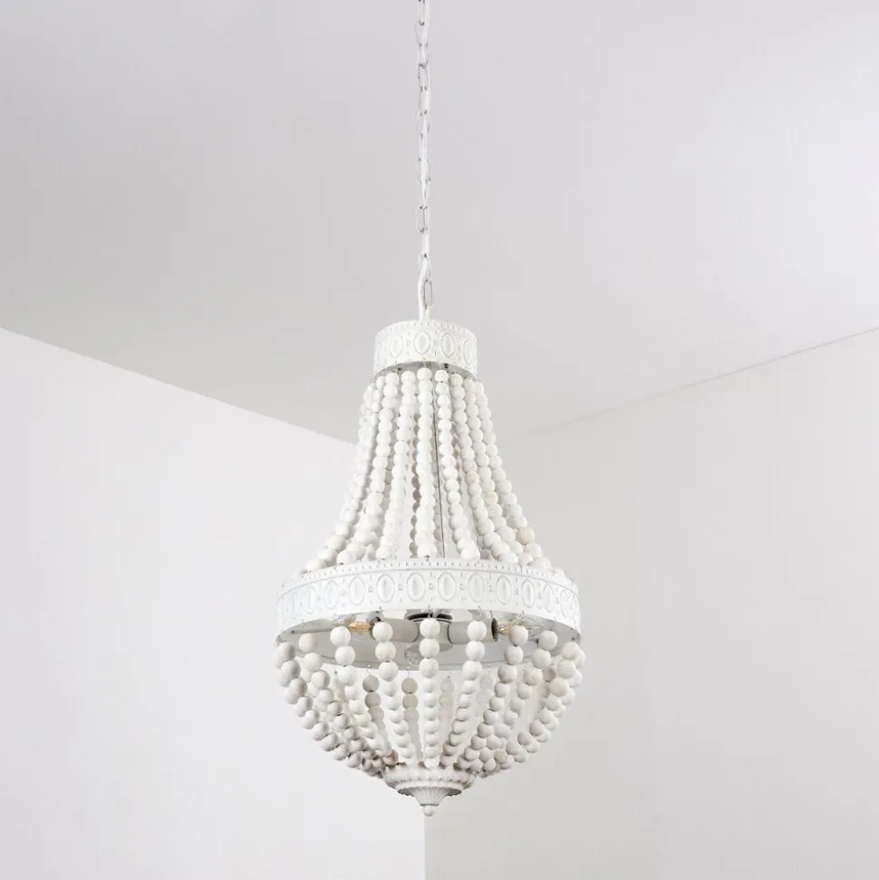 Lustre Ararat Blanc, 3 Lumieres