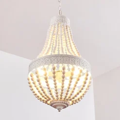 Lustre Ararat Blanc, 3 Lumieres