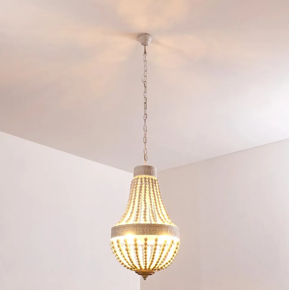 Lustre Ararat Blanc, 3 Lumieres