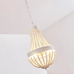 Lustre Ararat Blanc, 3 Lumieres