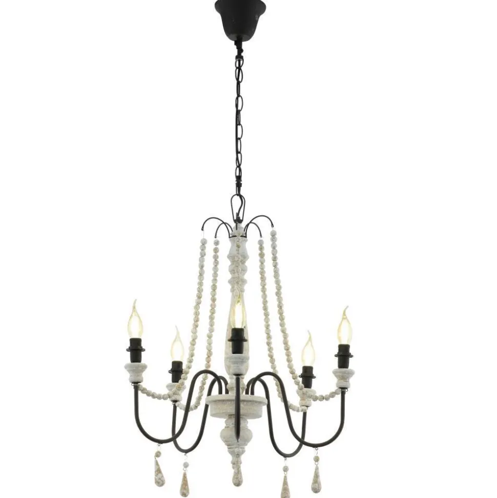 Lustre Eglo Krone Brun, 5 Lumieres