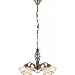Lustre Globo Blanc, 5 Lumieres