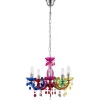 Lustre Globo Multicolore, 5 Lumieres