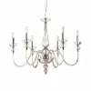 Lustre Ideal Lux Doge Chrome, 6 Lumieres