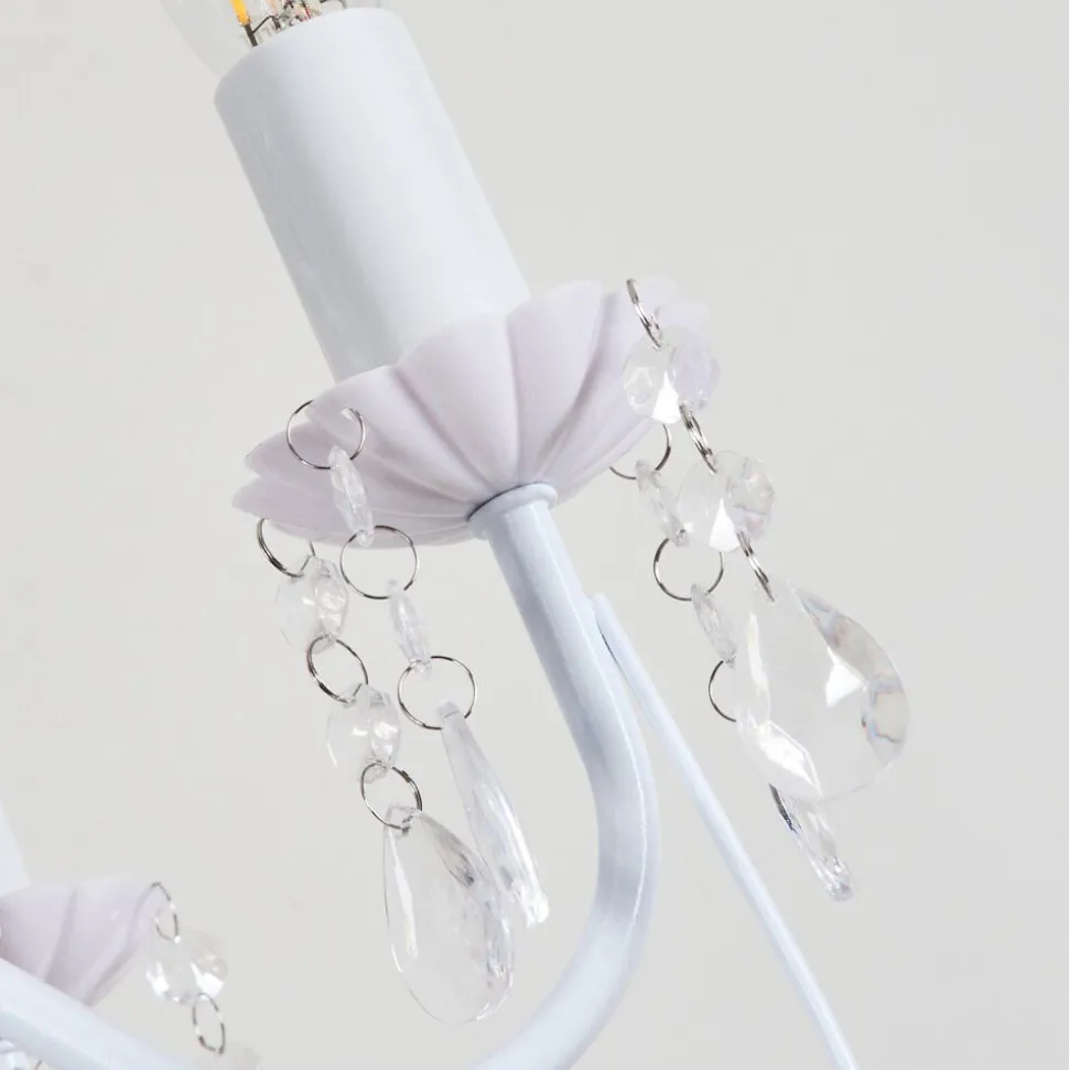 Lustre Ksim Blanc, 5 Lumieres