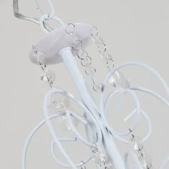 Lustre Ksim Blanc, 5 Lumieres
