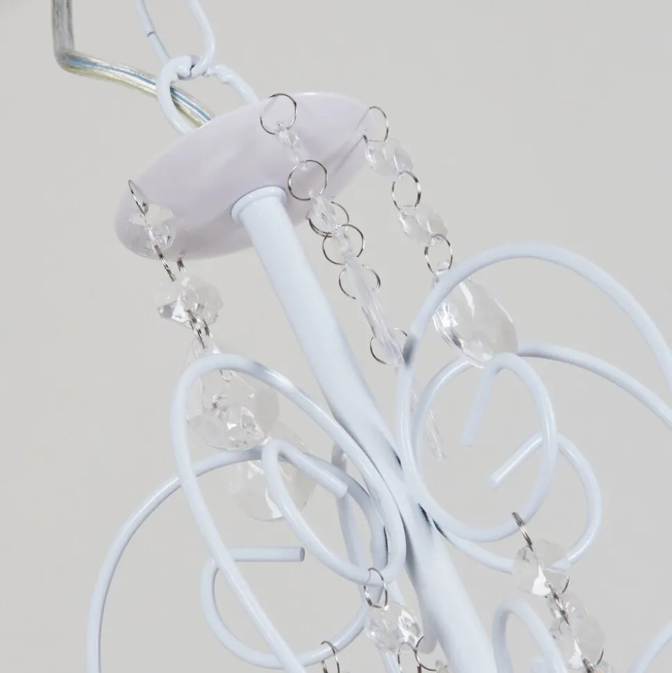 Lustre Ksim Blanc, 5 Lumieres
