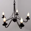 Lustre Reality Rouille, 5 Lumieres