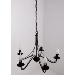 Lustre Reality Rouille, 5 Lumieres