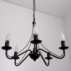 Lustre Reality Rouille, 5 Lumieres