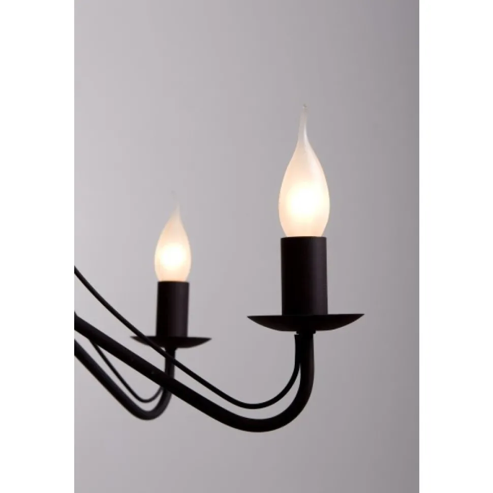 Lustre Reality Rouille, 5 Lumieres
