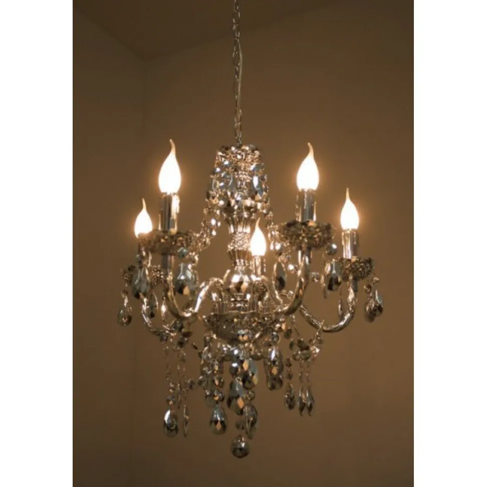 Lustre Reality Transparent, 5 Lumieres