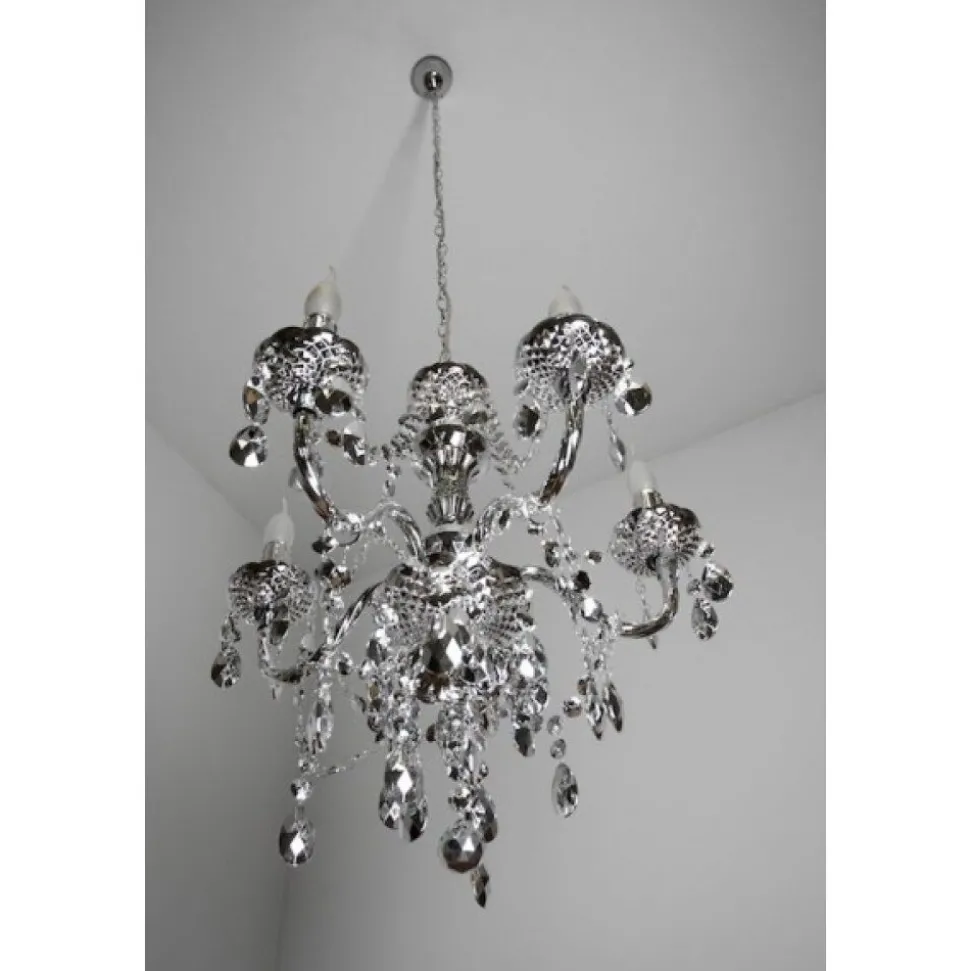Lustre Reality Transparent, 5 Lumieres