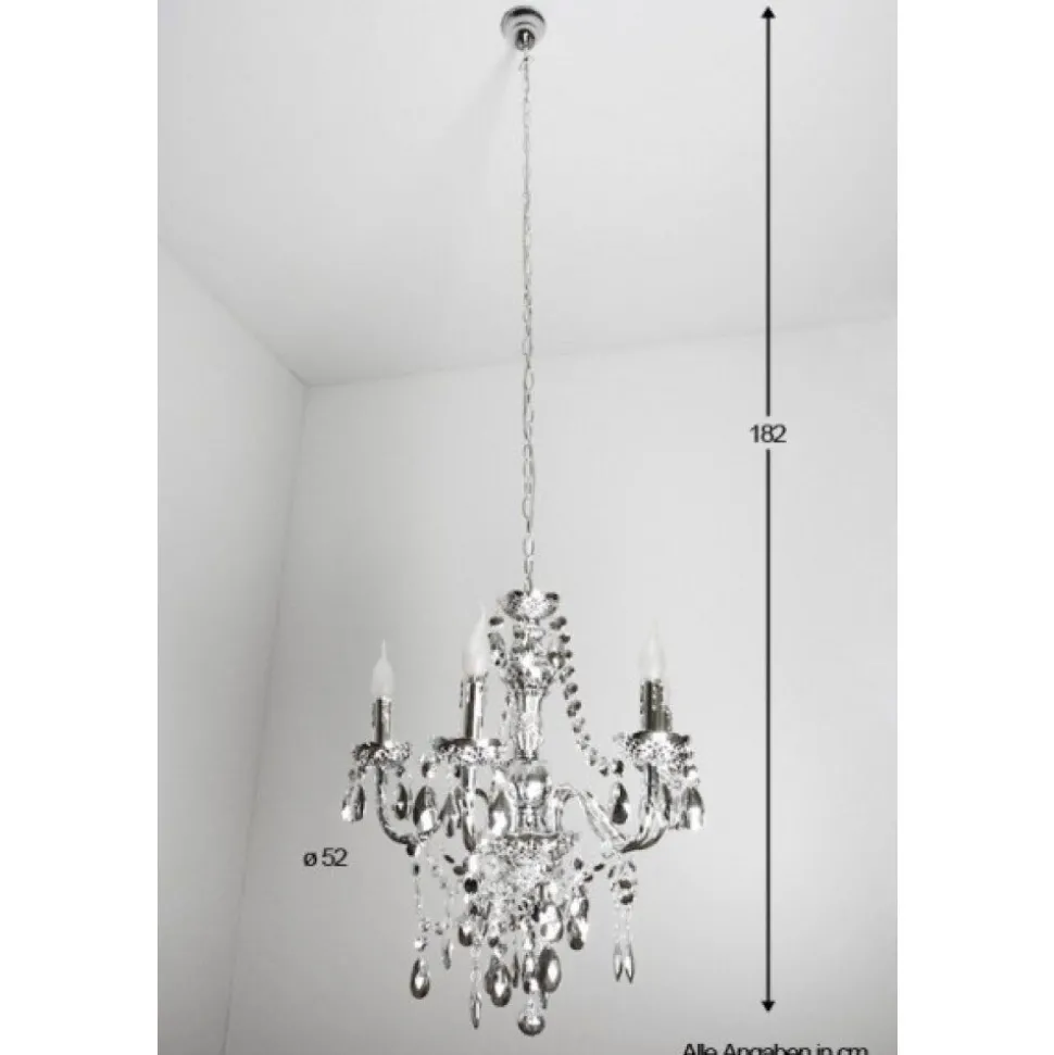 Lustre Reality Transparent, 5 Lumieres