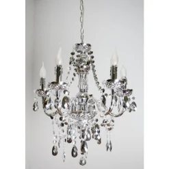 Lustre Reality Transparent, 5 Lumieres