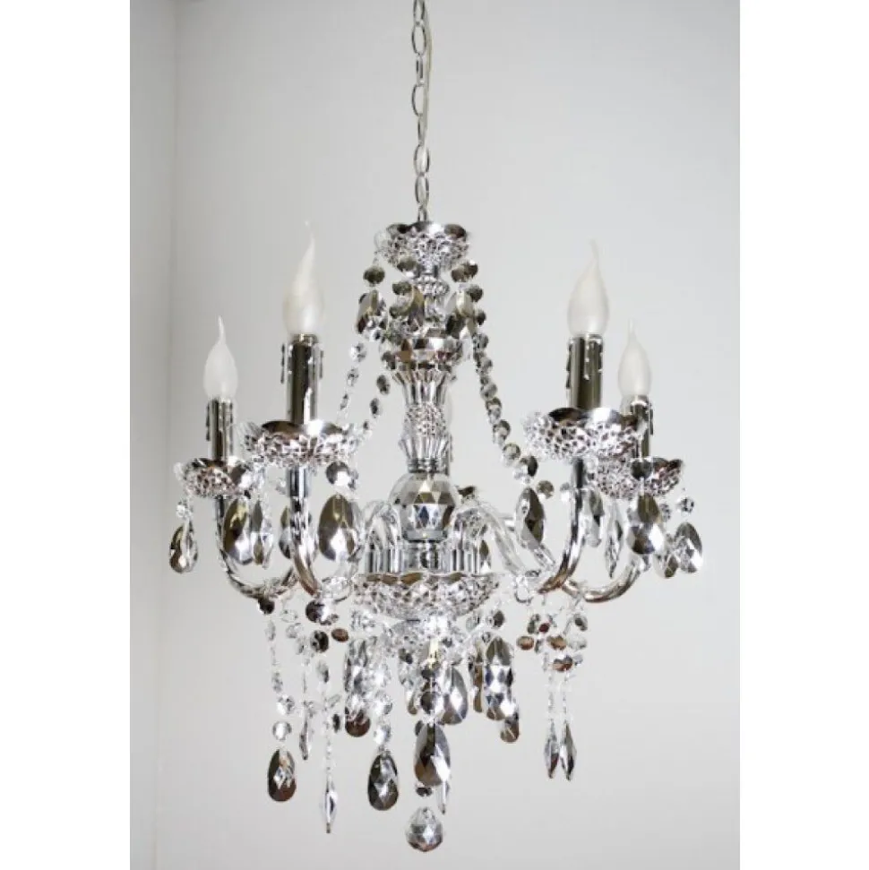 Lustre Reality Transparent, 5 Lumieres