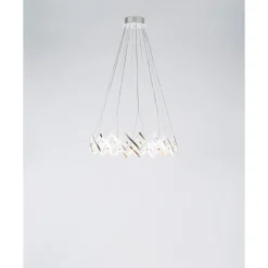 Lustre Serien Lighting Zoom Led Acier Inoxydable, 1 Lumiere