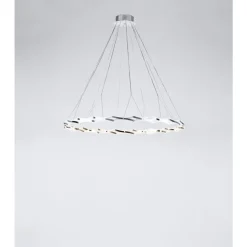 Lustre Serien Lighting Zoom Led Acier Inoxydable, 1 Lumiere