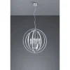 Lustre Trio Candela Aluminium, 4 Lumieres