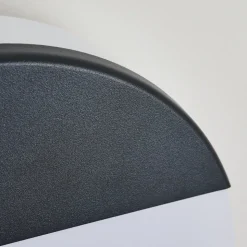 Numero D'Adresse Eclaire Eppeland Led Noir, 1 Lumiere