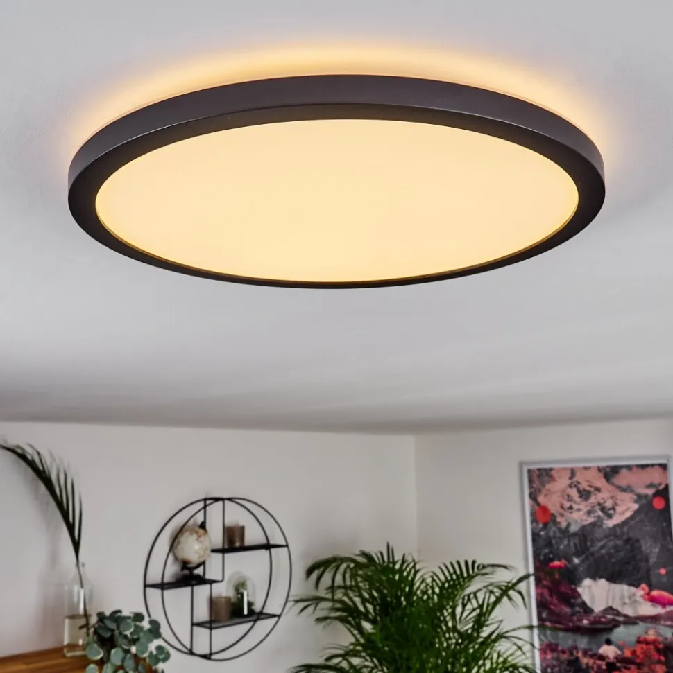 Panneau Led Boyero Noir, 1 Lumiere