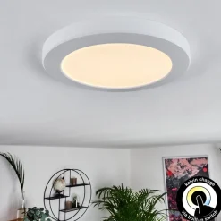 Panneau Led Canditas Blanc, 1 Lumiere