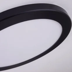 Panneau Led Canditas Noir, 1 Lumiere