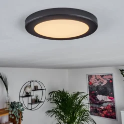 Panneau Led Canditas Noir, 1 Lumiere