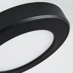 Panneau Led Canditas Noir, 1 Lumiere
