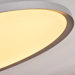 Panneau Led Kombito Argente, Blanc, 1 Lumiere, Telecommandes