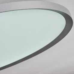 Panneau Led Kombito Argente, Blanc, 1 Lumiere, Telecommandes