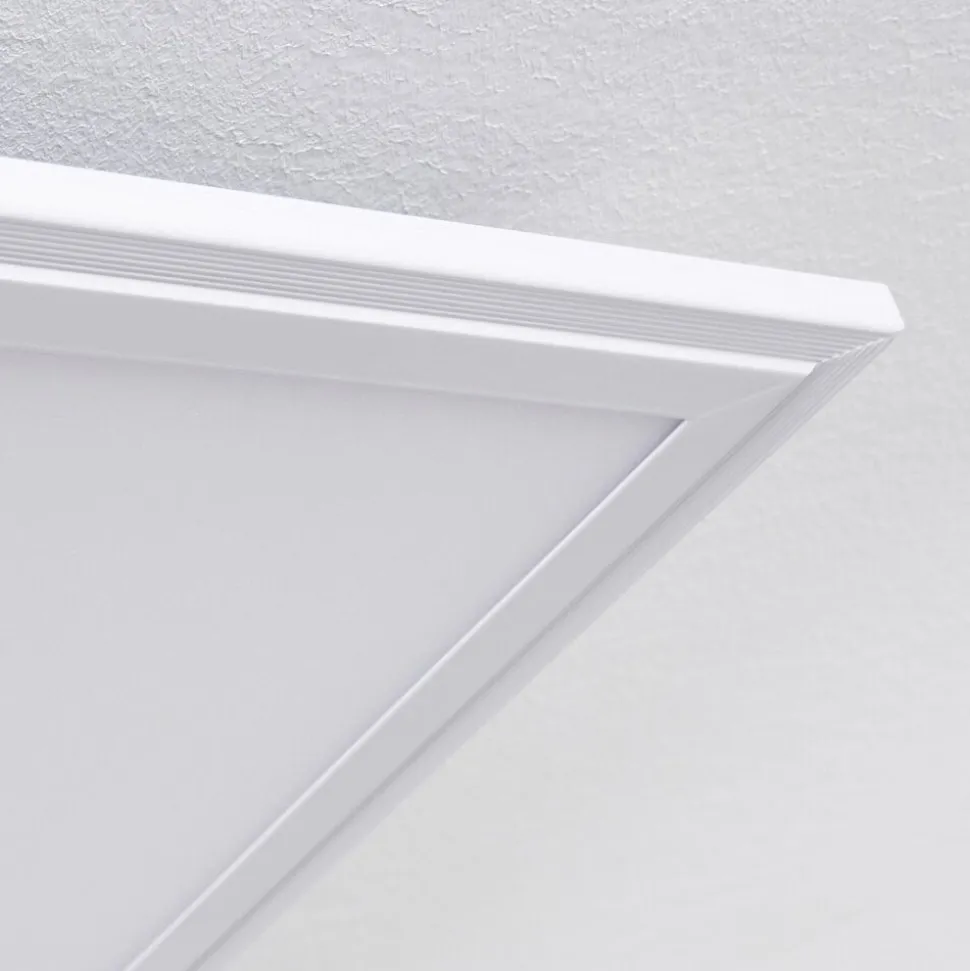 Panneau Led Pau Blanc, 1 Lumiere