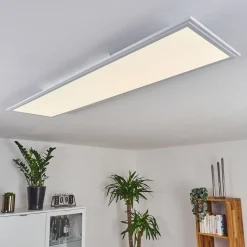Panneau Led Pau Blanc, 1 Lumiere