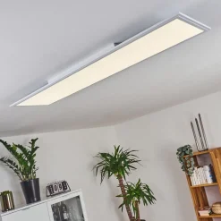 Panneau Led Pau Blanc, 1 Lumiere