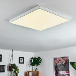 Panneau Led Pedemonte Blanc, 1 Lumiere