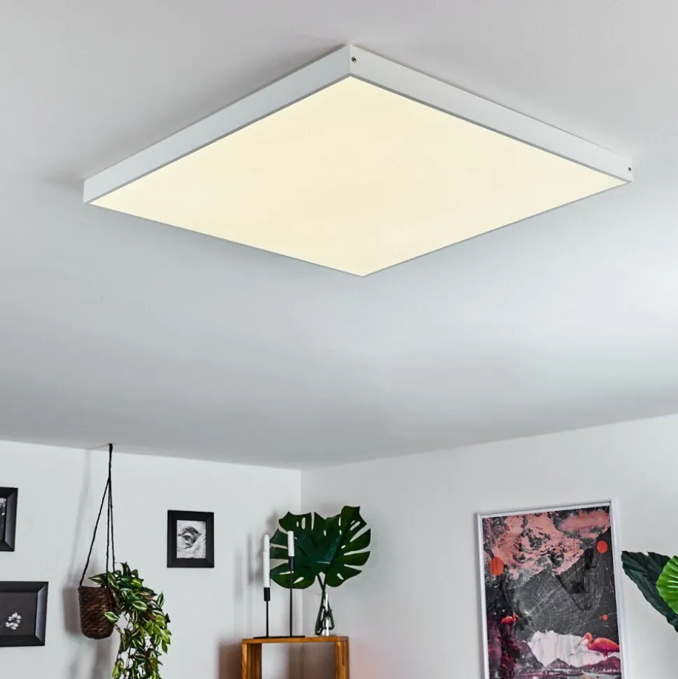 Panneau Led Pedemonte Blanc, 1 Lumiere