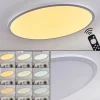 Panneau Led Sani Blanc, 1 Lumiere, Telecommandes